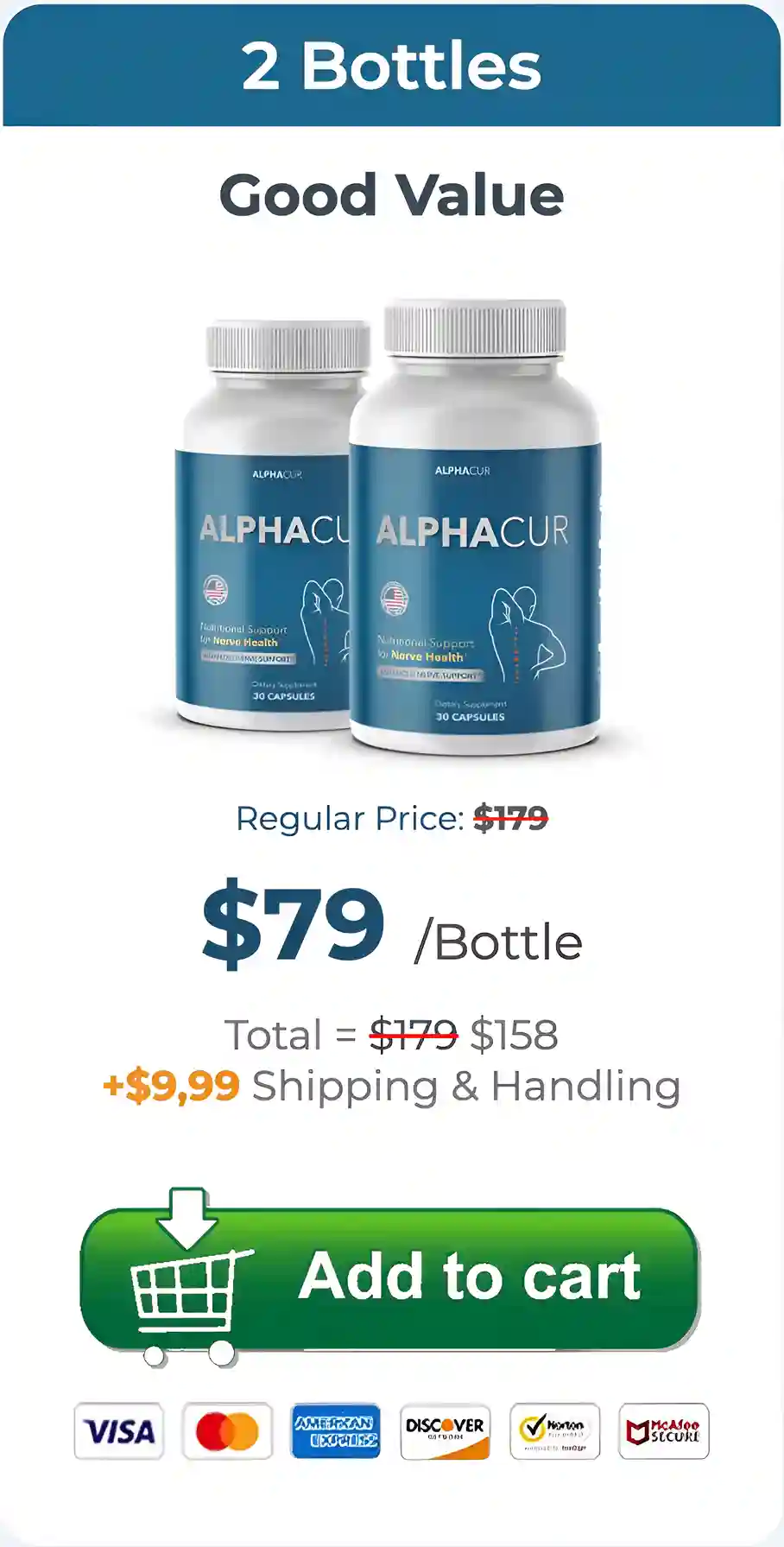 alphacur 2 bottle pricing