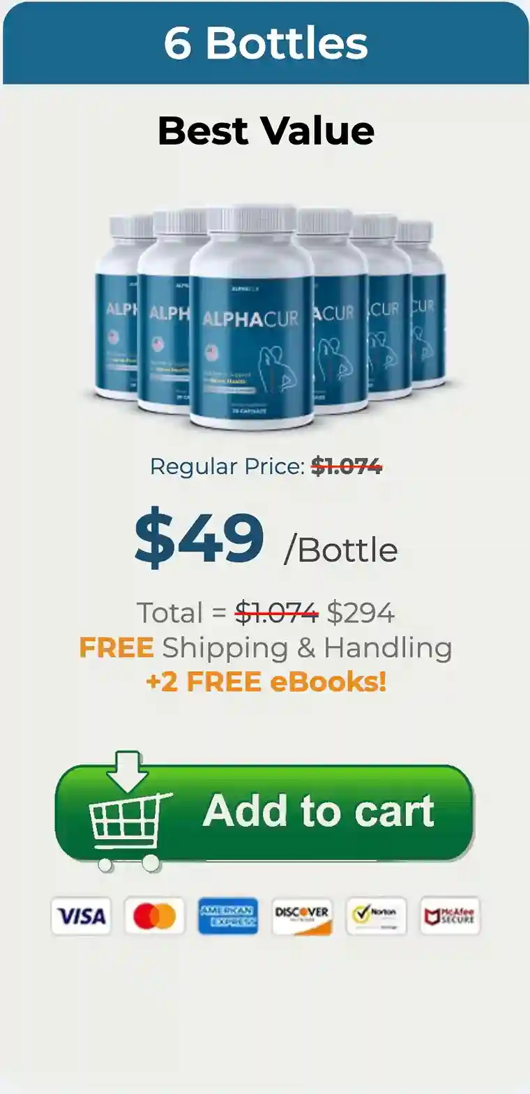 alphacur 6 bottle pricing